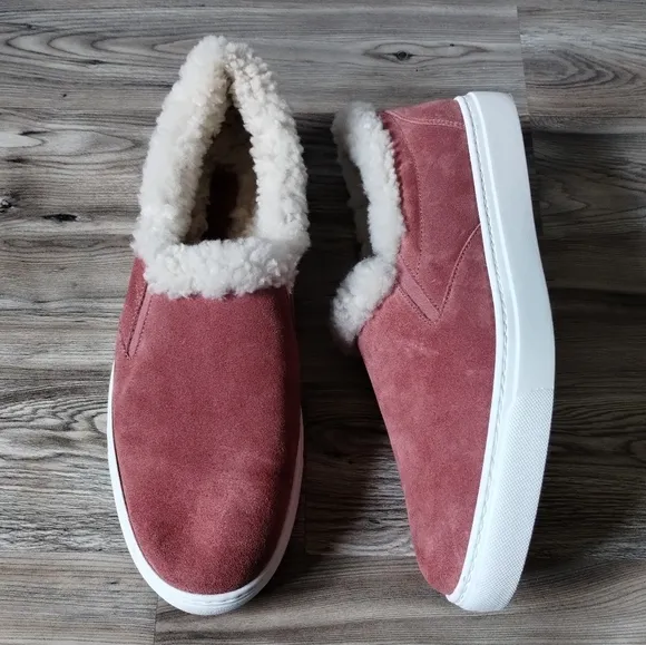M. Gemi The Cerchio Shearling Sneakers Women's Size 42 (US 11)