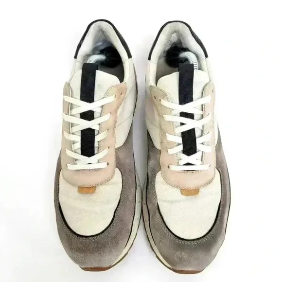 Madewell Kickoff Trainer Sneakers in (Re)sourced Canvas and Suede - 12