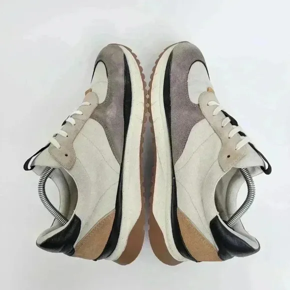 Madewell Kickoff Trainer Sneakers in (Re)sourced Canvas and Suede - 12