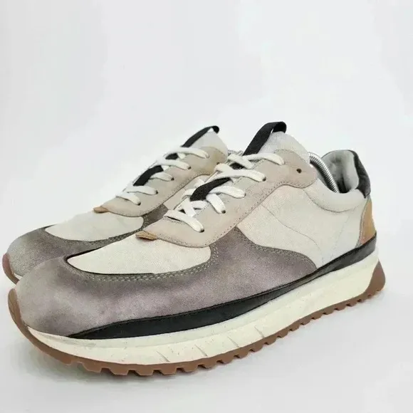 Madewell Kickoff Trainer Sneakers in (Re)sourced Canvas and Suede - 12