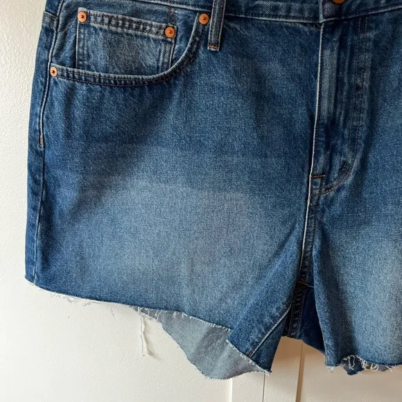 Madewell Relaxed Denim Women’s NWT Plus Size‎ Jean Shorts Size 18