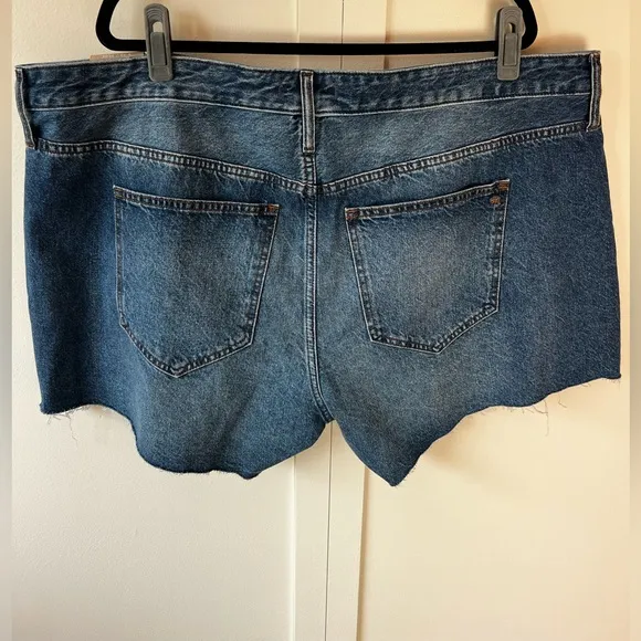 Madewell Relaxed Denim Women’s NWT Plus Size Jean Shorts Size‎ 22