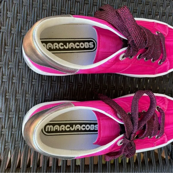Marc Jacobs Empire multi color sole Sneakers in Magenta size 8