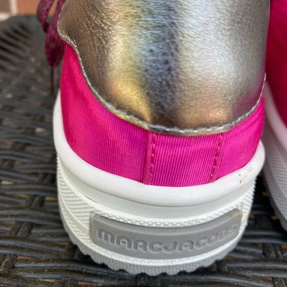 Marc Jacobs Empire multi color sole Sneakers in Magenta size 8