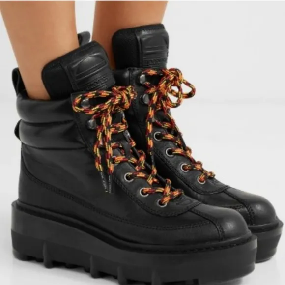 MARC JACOBS Women's Shay Leather Wedge Hiking Boot