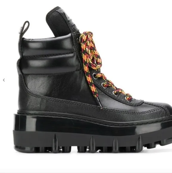 MARC JACOBS Women's Shay Leather Wedge Hiking Boot