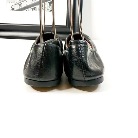 Marc by Marc Jacobs Women's Black Leather Cat Ballet Flats Size 36EU