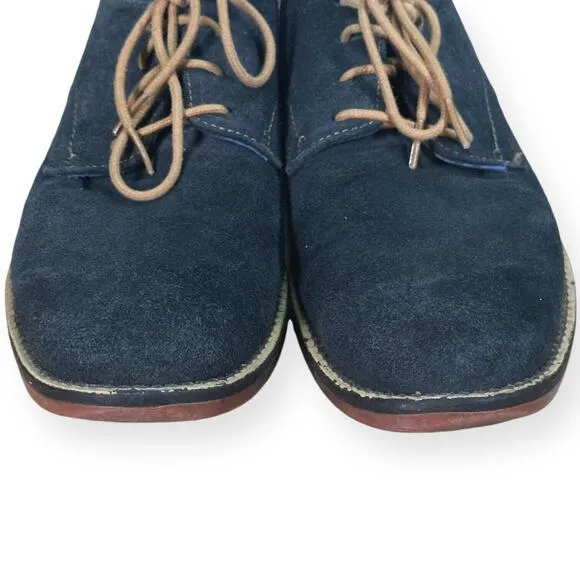 MARK NASON X SKECHERS Navy Blue Oxford Shoes Suede 12 Dress Casual Work Lace Up