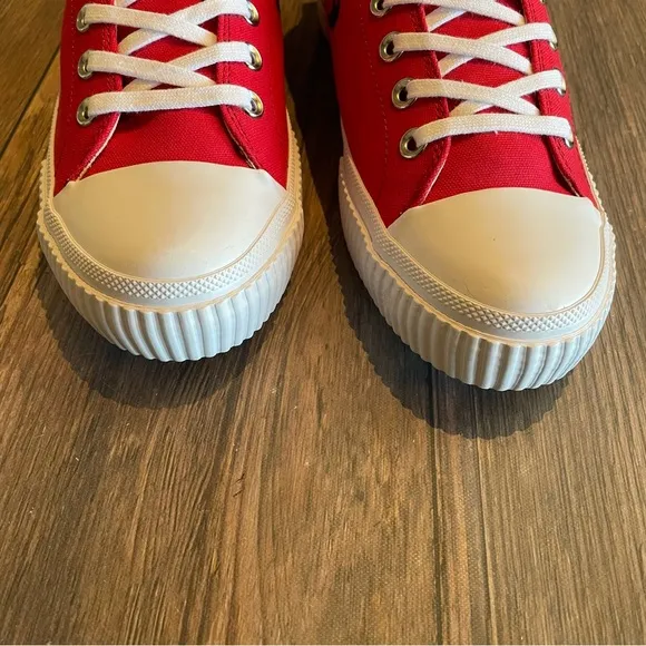 MCQ 🖤 ALEXANDER MCQUEEN Swallow Swarm Vulc High-Top Sneaker