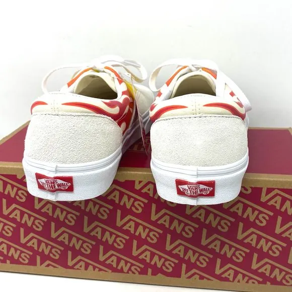 💖MEGA SALE💖VANS Era Flame White Off Suede Canvas Men's Sneakers VN0A4BV4223