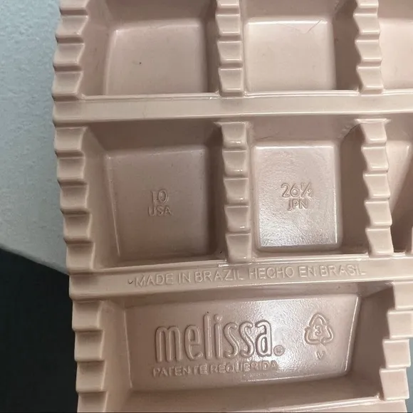 Melissa Puzzle Ad Flats Shoes NEW