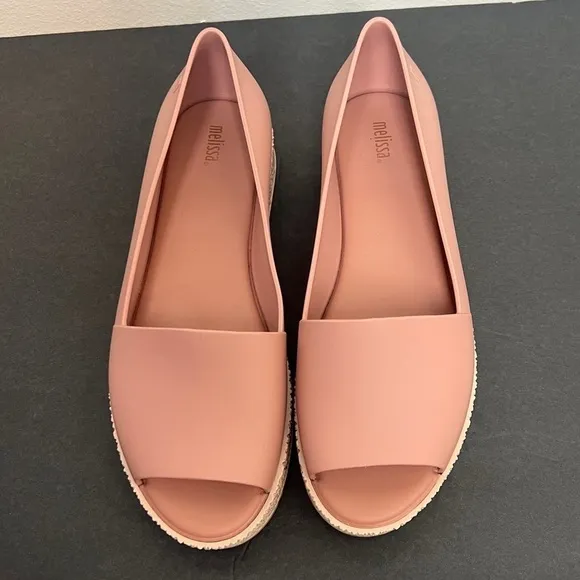Melissa Puzzle Ad Flats Shoes NEW