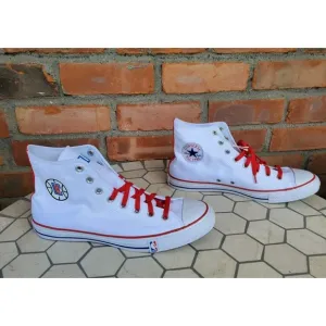 Men Sz 10.5 Converse CTAS x NBA L.A Clipppers High Top Sneakers Lunarlon LE RARE