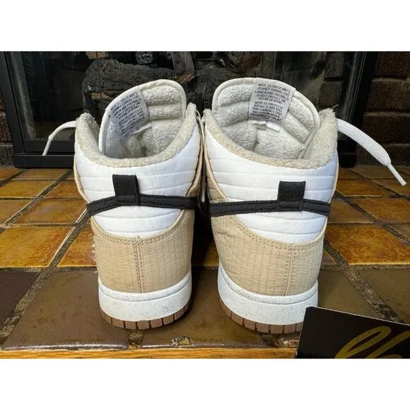 Mens 10 Nike Dunk High Next Nature Toasty Rattan Lifestyle Shoes DD3362-200