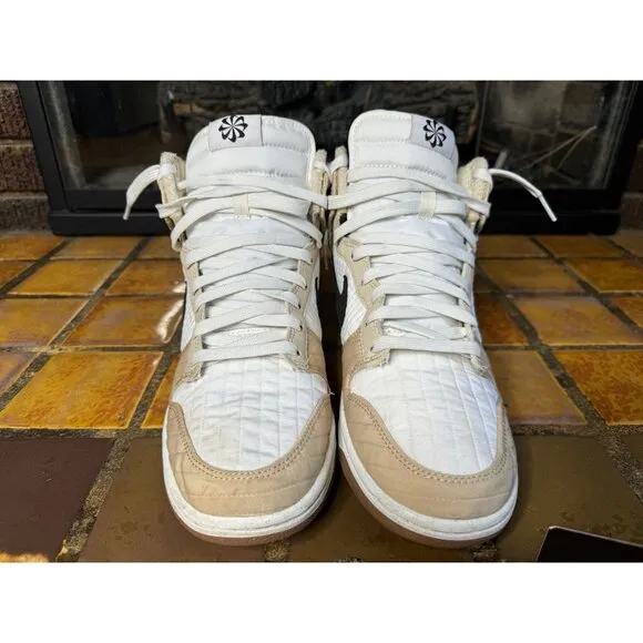 Mens 10 Nike Dunk High Next Nature Toasty Rattan Lifestyle Shoes DD3362-200