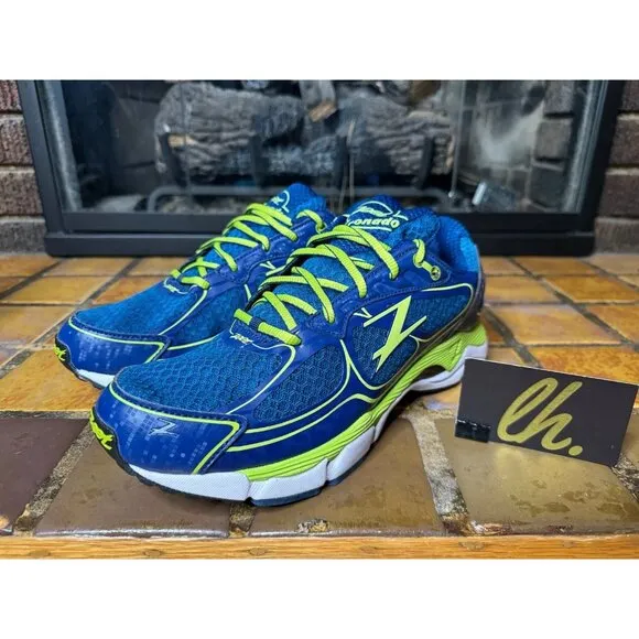 Mens 10 Zoot Run Coronado Blutonium Green Athletic Runnjng Shoes Z150100901