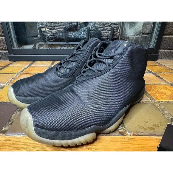 Mens 11 Air Jordan Future 3M Black Reflective Basketball Shoes 656503-011