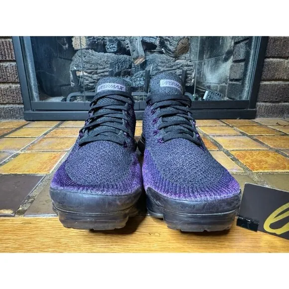 Mens 11 Nike Air Vapormax Flyknit 2 Night Purple Running Shoes 941842-013