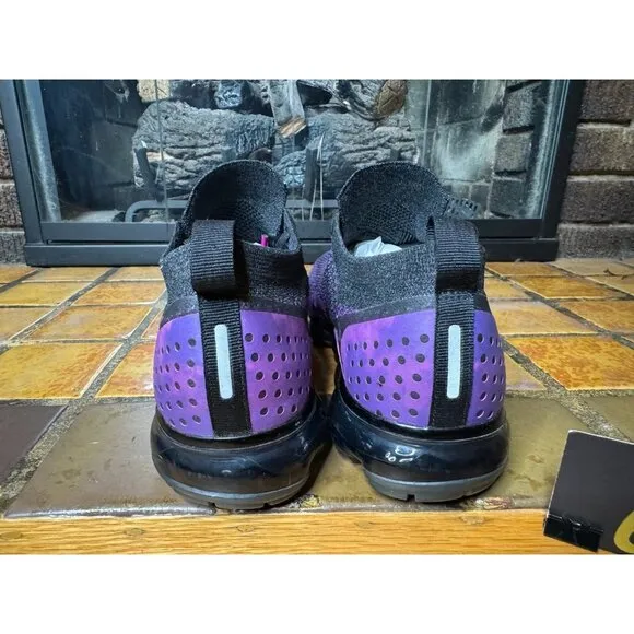 Mens 11 Nike Air Vapormax Flyknit 2 Night Purple Running Shoes 941842-013