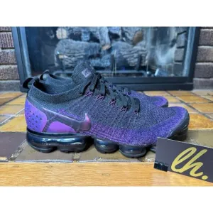 Mens 11 Nike Air Vapormax Flyknit 2 Night Purple Running Shoes 941842-013