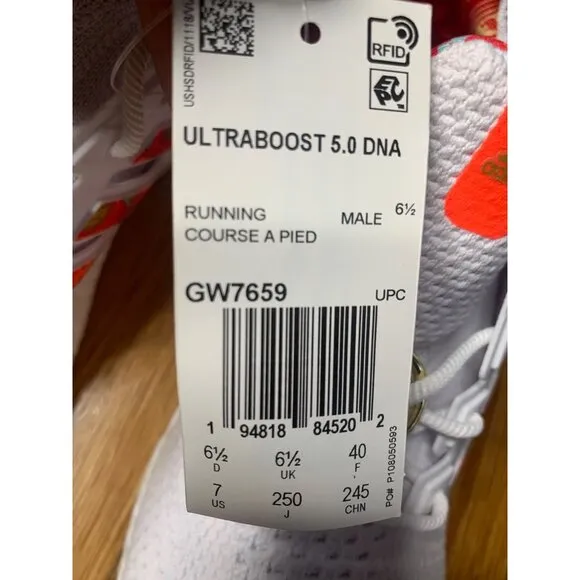 Mens 7 Adidas Ultraboost 5.0 “CNY Chinese New Year” GW7659