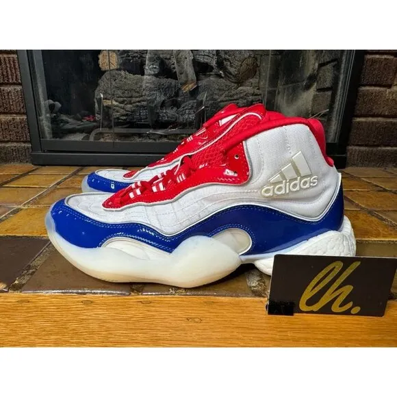 Mens 8.5 Adidas Crazy BYW Icon 98 Athletic Basketball Shoes EE6879