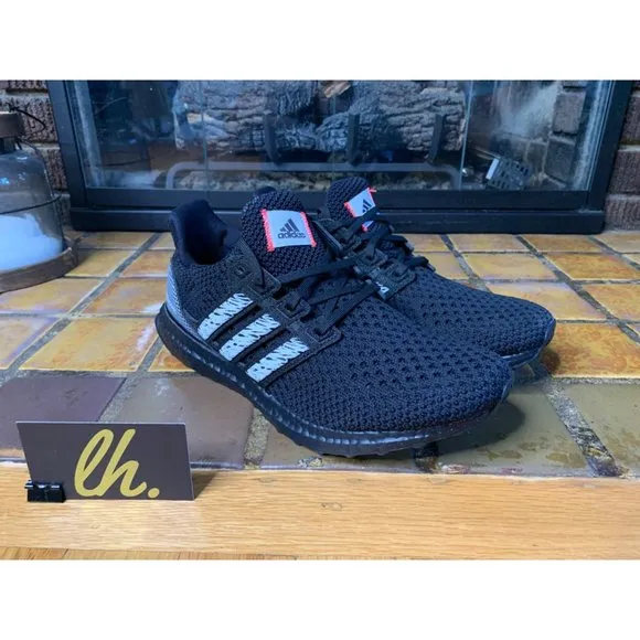 Mens 8.5 Adidas Ultraboost Clima U Black Athletic Running Shoes GY0526
