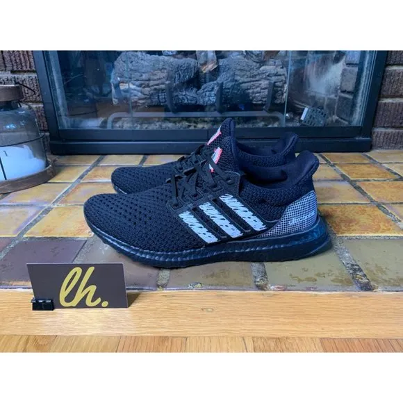 Mens 8.5 Adidas Ultraboost Clima U Black Athletic Running Shoes GY0526