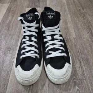 Men's Adidas Alife Nizza Hi Sneakers Size 12 Black White