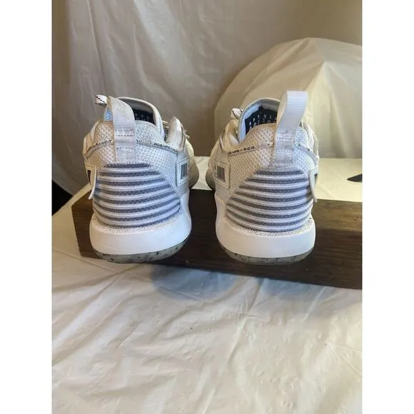 Men's Adidas Dame 7 Basketball White Hi-Top Opponent‎ Advisory Shoes-Size 12