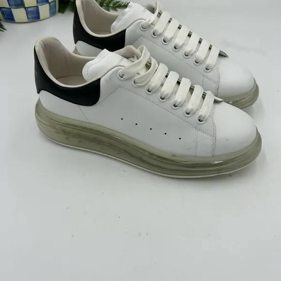 Men's Alexander McQueen clear sole chunky sneakers size 42.5 made in Italy