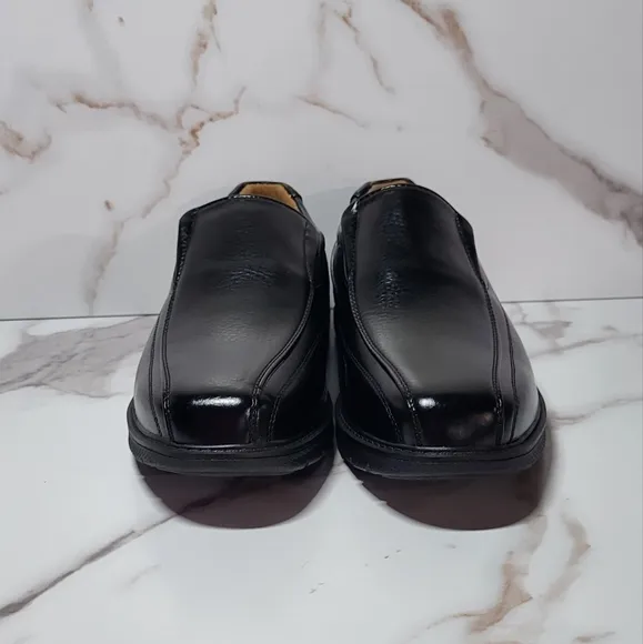 Men's Brand New Black Solid Slip On Loafers Dress Shoes Size EU 39/ US 7