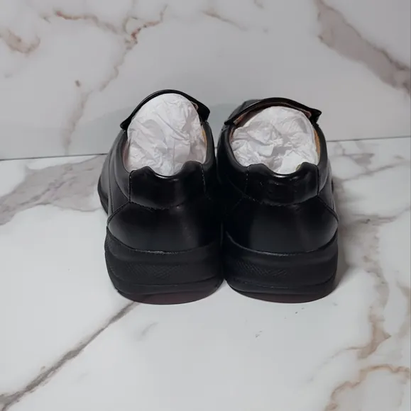 Men's Brand New Black Solid Slip On Loafers Dress Shoes Size EU 39/ US 7