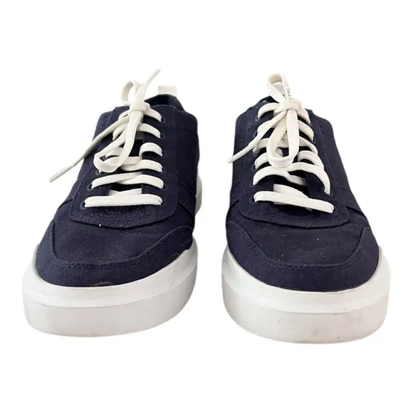 Men's Cole Haan Grandpro Rally Canvas Court Sneakers Marine Blue C34715 US 8M