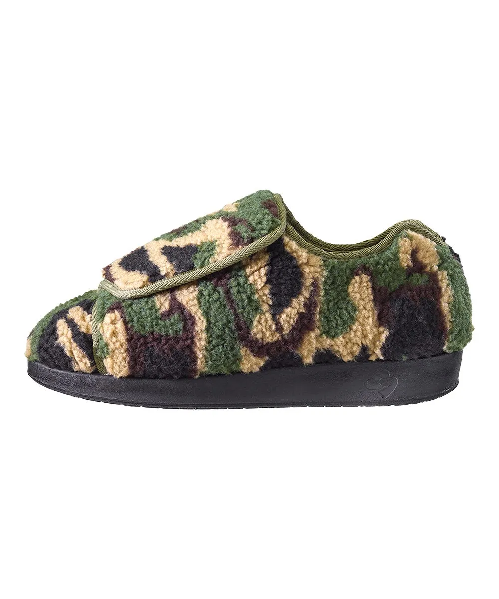 Mens Extra Extra Wide Slip Resistant Slippers