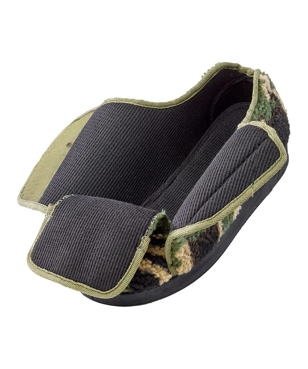Mens Extra Extra Wide Slip Resistant Slippers