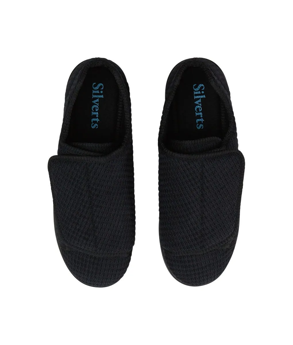 Mens Extra Extra Wide Slip Resistant Slippers
