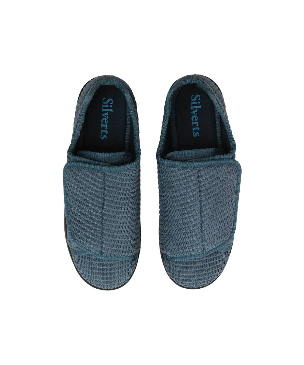 Mens Extra Extra Wide Slip Resistant Slippers