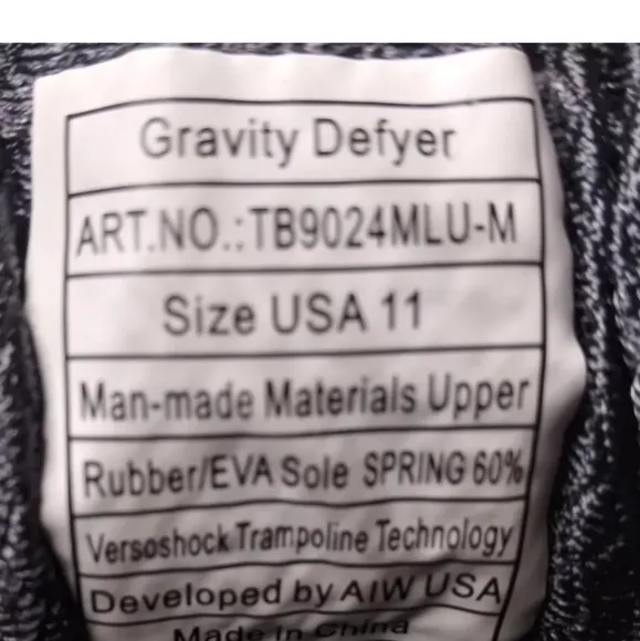 Men's GDEFY Mighty Walk Athletic Shoes Size 11 Gravity Defyer Retail $130
