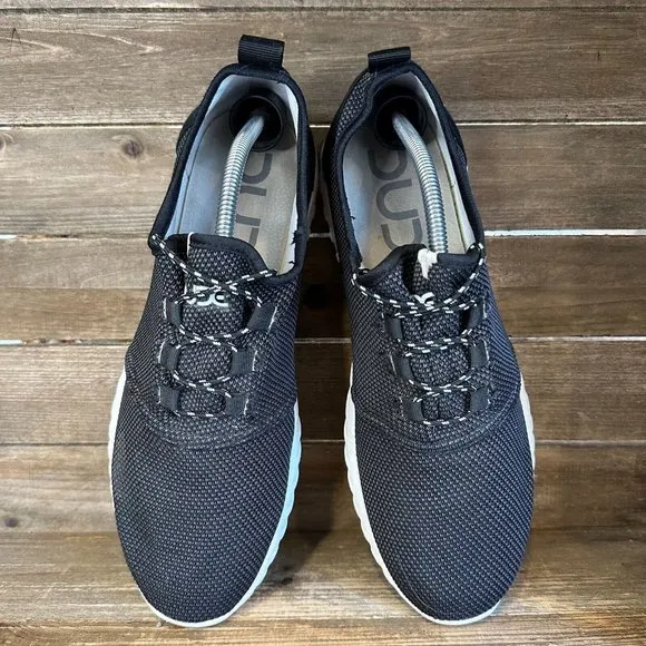 Mens‎ Hey Dude Renova Sox Black Lace Up Athletic Casual Shoes Sneakers Size 12 D
