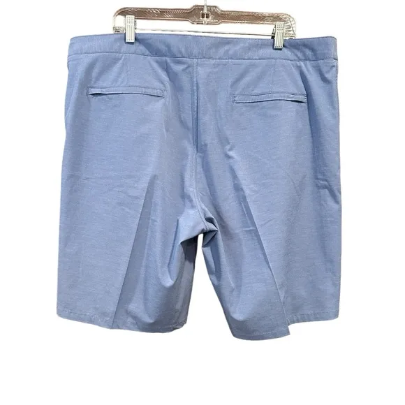MENS JOHNNIE-O BLUE SHORTS DAWN 2 DUSK LAGUNA BLUE SUMMER COASTAL CASUAL GOLF 40