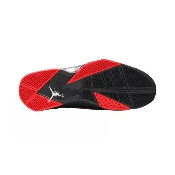 MEN'S JORDAN TRUE FLIGHT Black/Chrome/University Red/White CU4933-001 Shoes