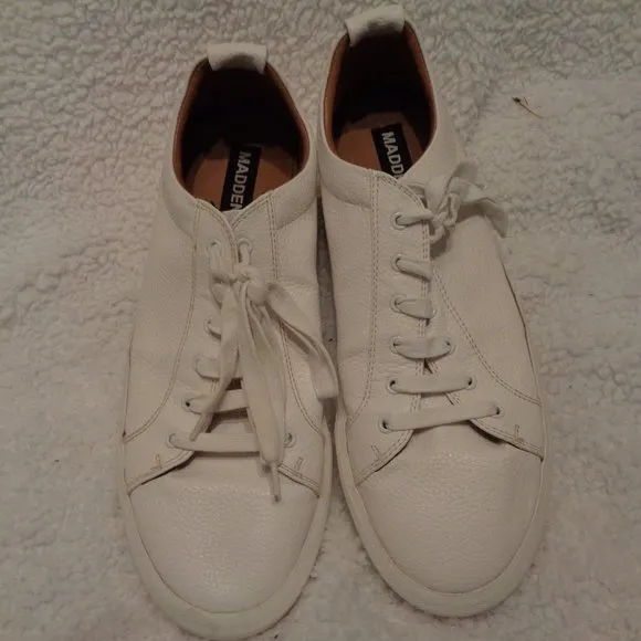 Men's Madden M-Jimmy White Sneakers Size 11M