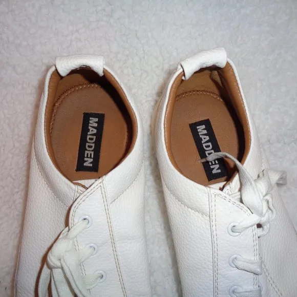 Men's Madden M-Jimmy White Sneakers Size 11M