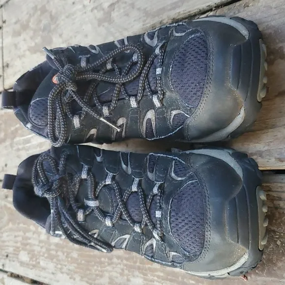 Men's Merrell MOAB 2 GTX Gore-Tex Waterproof Hiking Shoes Black J06037