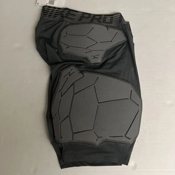 Men's Nike Pro Hyperstrong Gray Padded Compression Shorts AQ0751-021 Size 2XL