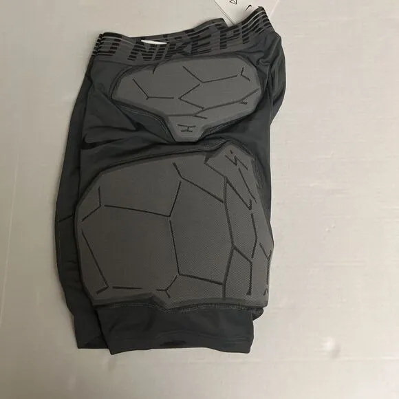 Men's Nike Pro Hyperstrong Gray Padded Compression Shorts AQ0751-021 Size 2XL