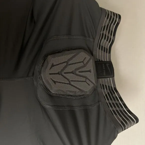 Men's Nike Pro Hyperstrong Gray Padded Compression Shorts AQ0751-021 Size 2XL