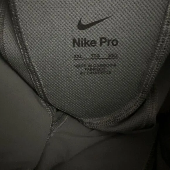 Men's Nike Pro Hyperstrong Gray Padded Compression Shorts AQ0751-021 Size 2XL