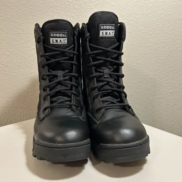 Men's Original S.W.A.T. Lightweight Classic 9&quot; Black Uniform Boot Size:9